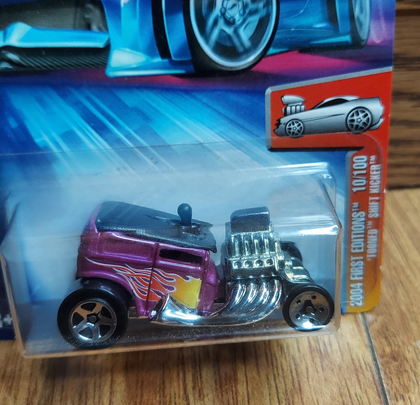 Hot Wheels 2004 #010 First Editions 10 of 100 Tooned Shift Kicker Purple B3529