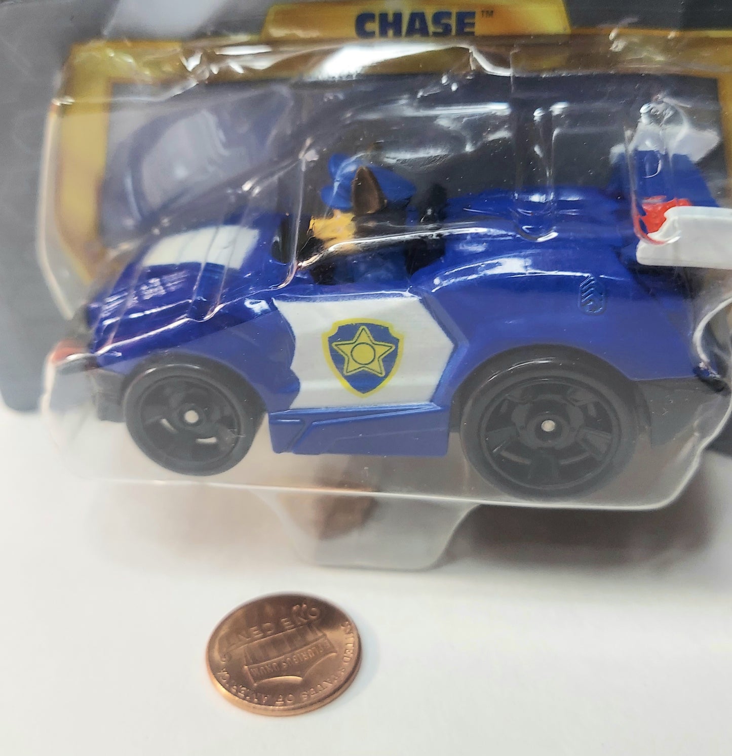 Paw Patrol The Movie Chase Blue Police Car True Metal Vehicle NEW