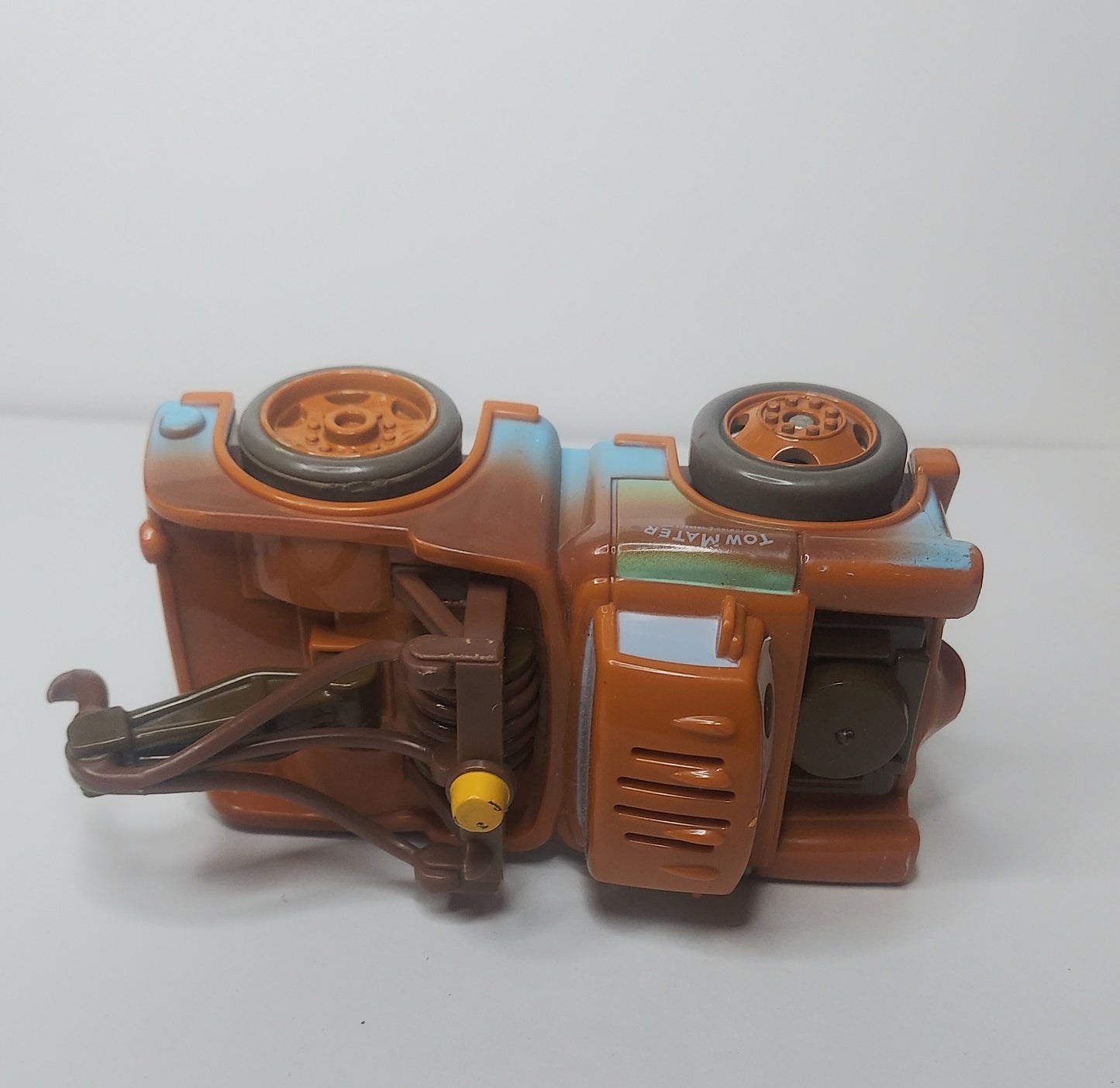 Fisher Price Shake N Go Disney Cars Mater Brown Talking Tow Truck 2005 Mattel