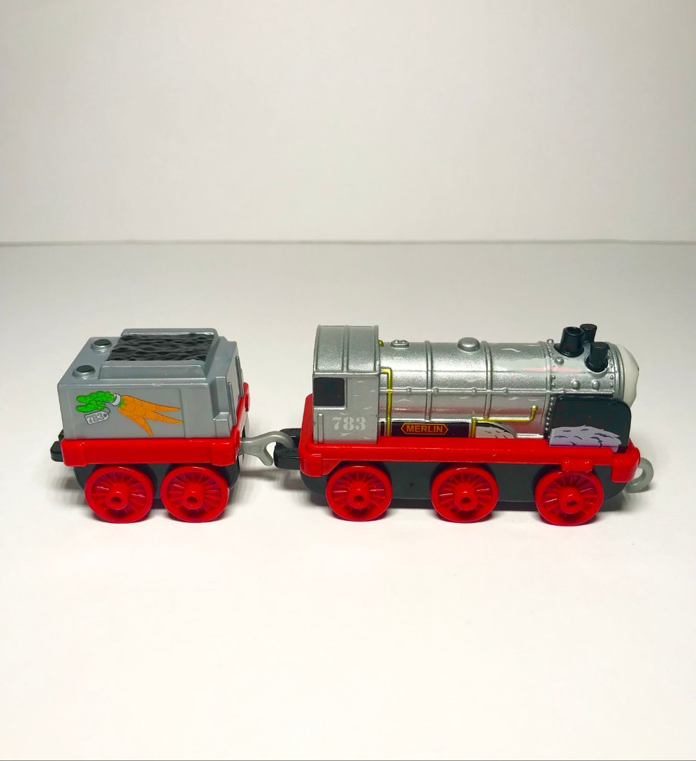 Special Edition Bunny MERLIN &TENDER Thomas Friends Trackmaster Push Along Train