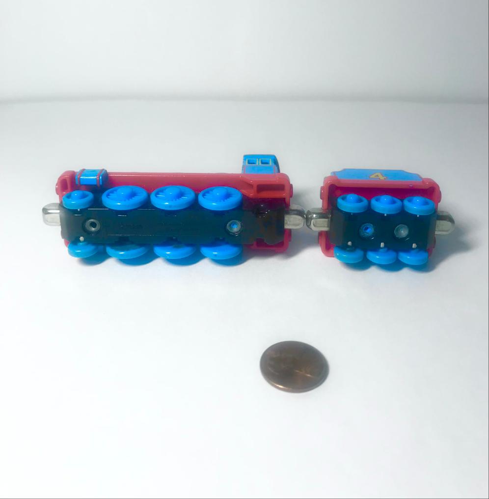 Thomas & Friends Diecast Take N Play Along Train Tank - Gordon w Tender 2002 GUC