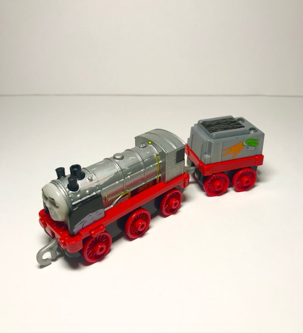 Special Edition Bunny MERLIN &TENDER Thomas Friends Trackmaster Push Along Train