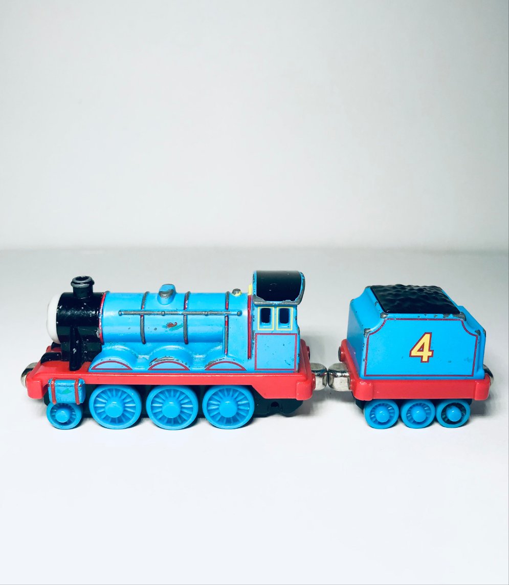 Thomas & Friends Diecast Take N Play Along Train Tank - Gordon w Tender 2002 GUC