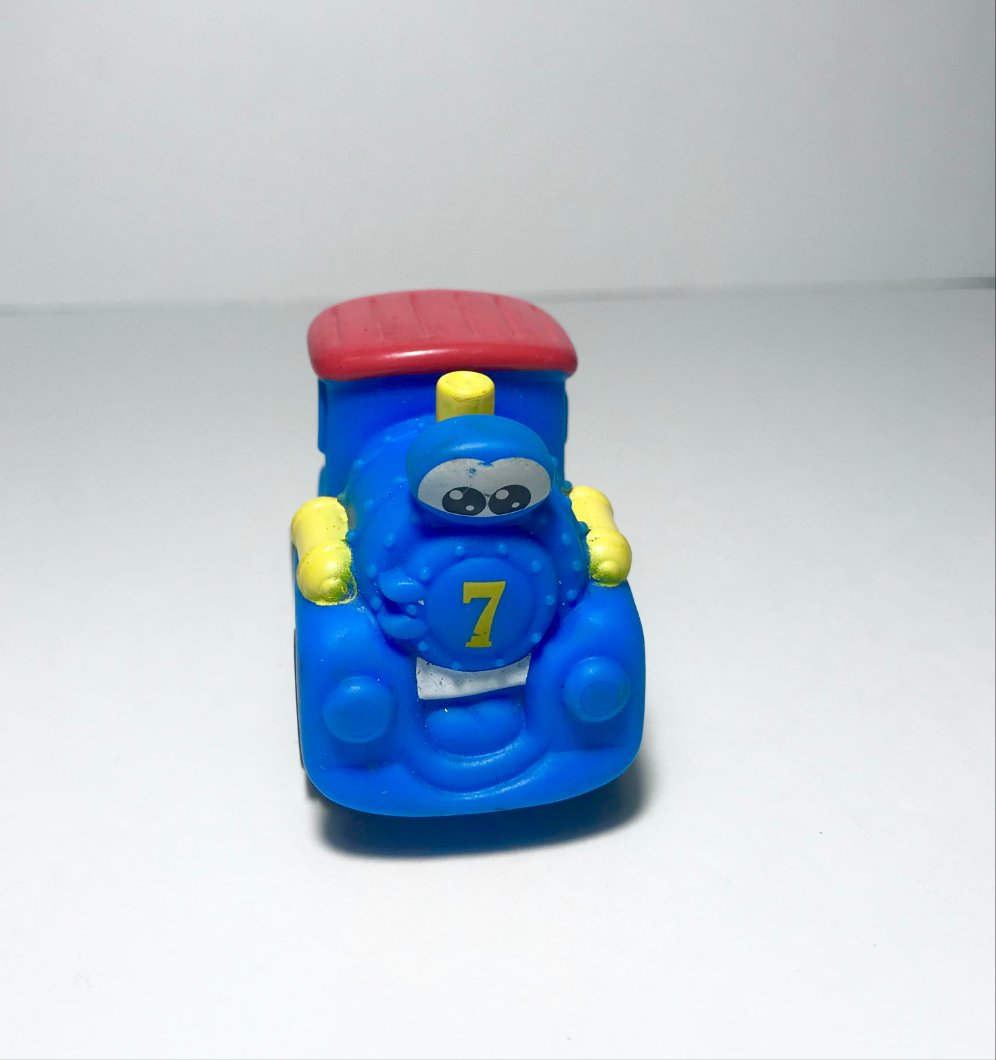 2008 Hasbro Tonka Blue toy  Train Toy Car 7 Promotion