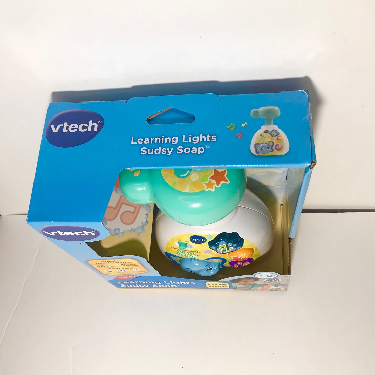 VTech Learning Lights Sudsy Soap - English Edition Practice Healthy Habits NEW