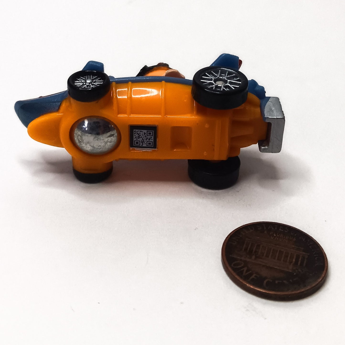 Rovio ANGRY BIRDS Orange Bird Telepods Race Car Figure Toy B1