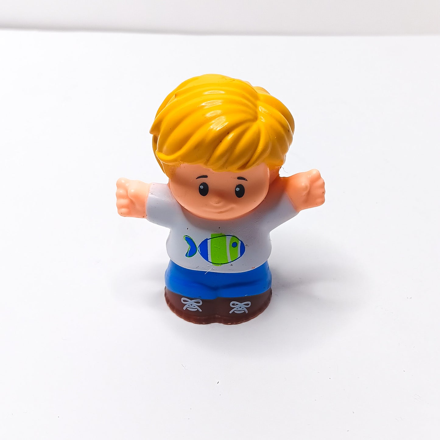 Fisher Price Little People Eddie Wearing Fish Shirt Replacement Figure 2015 Boy