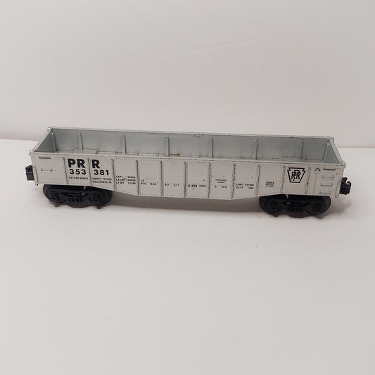 Lionel 6-26053 Pennsylvania Railroad Silver Gondola Train Car  O gauge