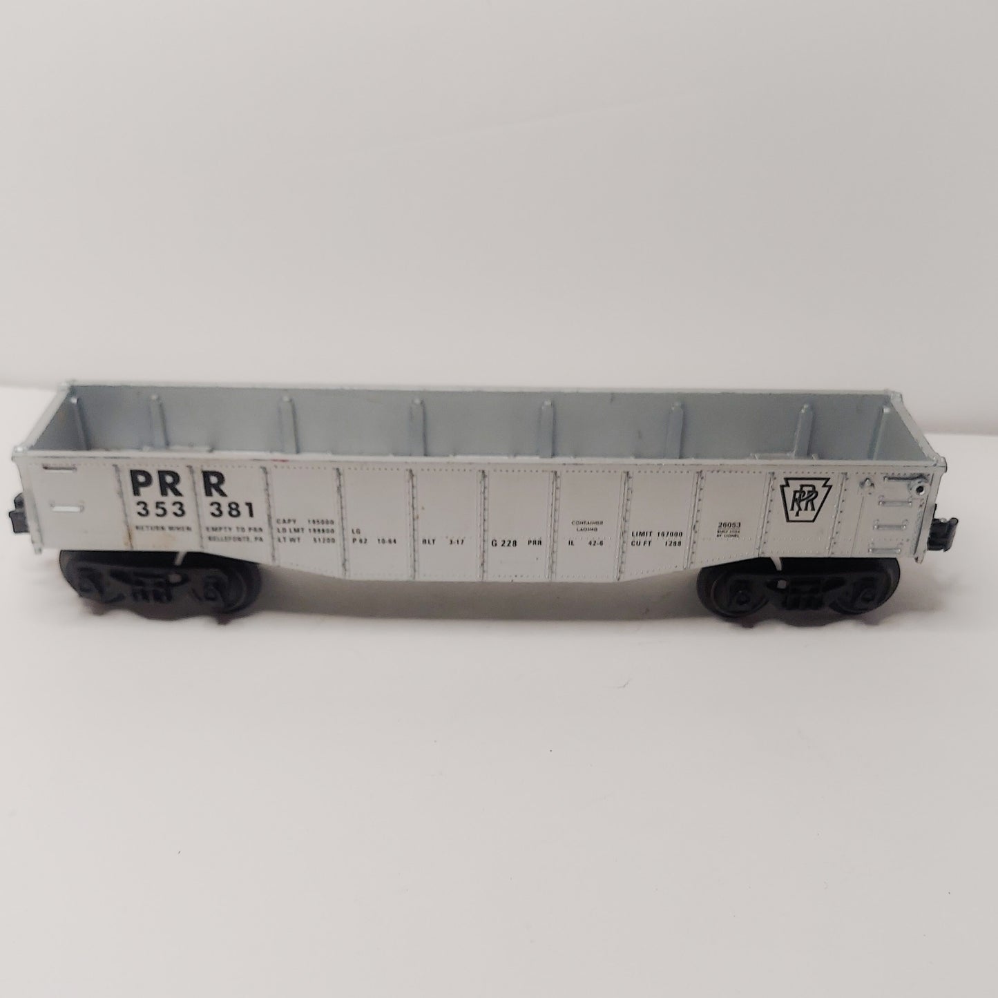 Lionel 6-26053 Pennsylvania Railroad Silver Gondola Train Car  O gauge