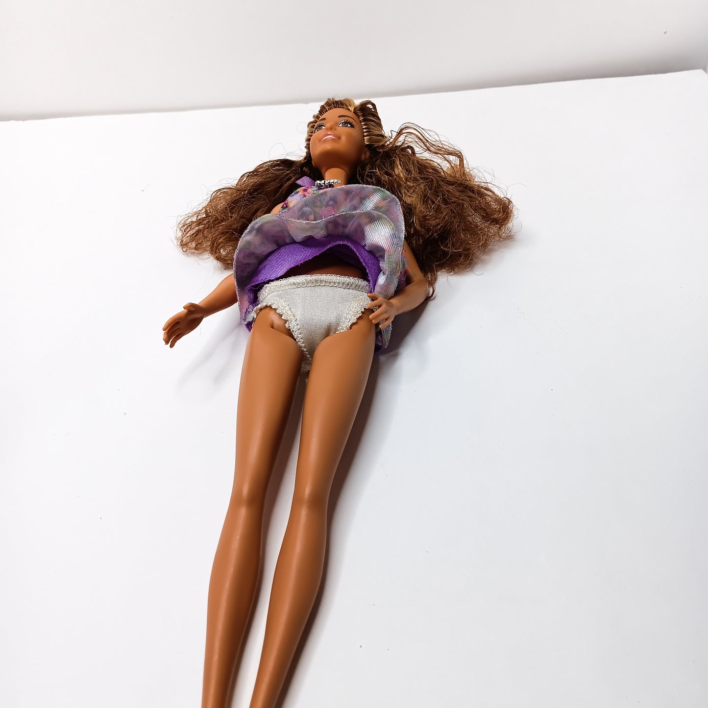 Barbie So In Style Kara Doll -Mattel - Redressed-brown Eyes .