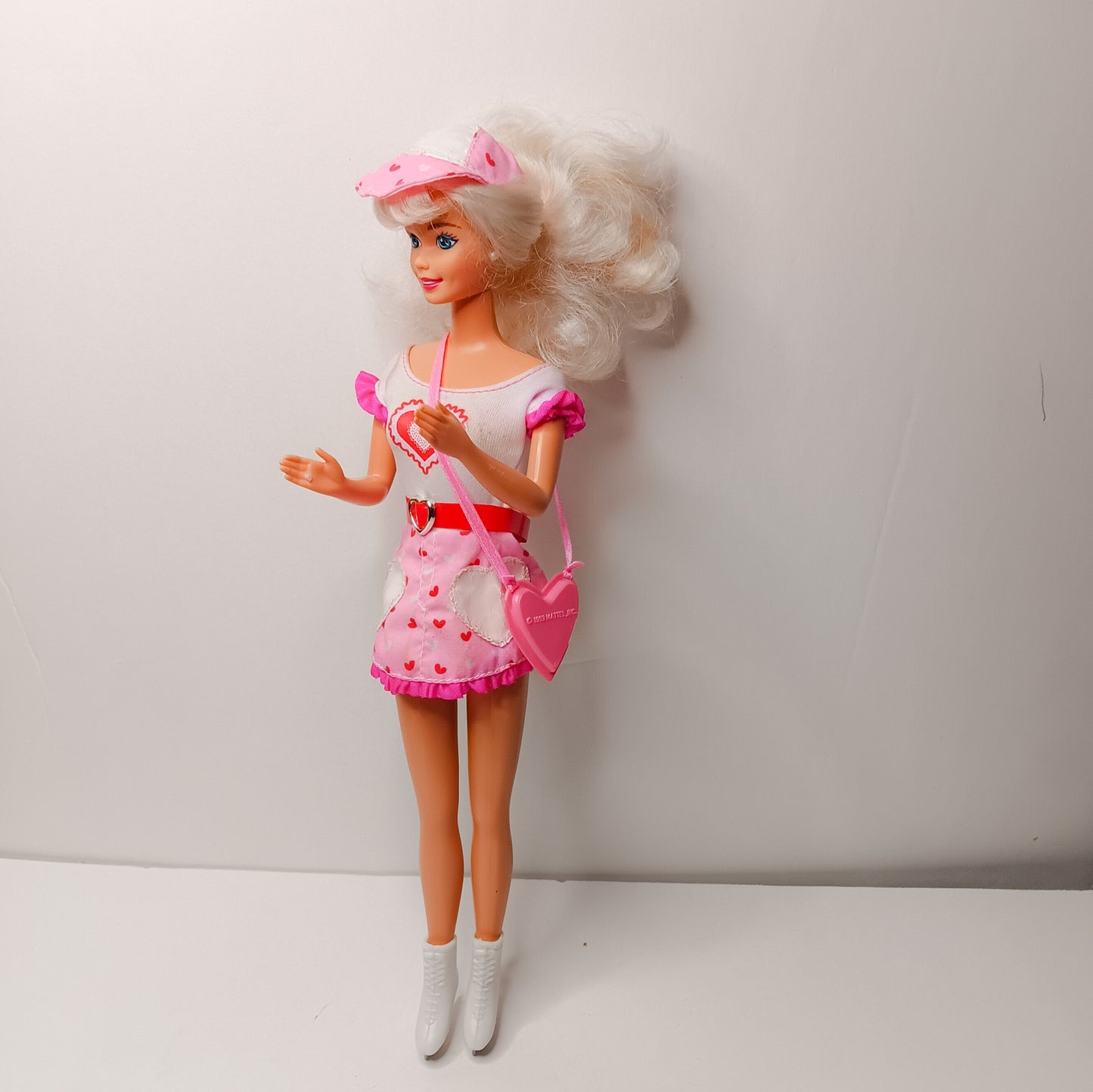 1966 Special Edition Valentine Fun Barbie original outfit and hat,  purse
