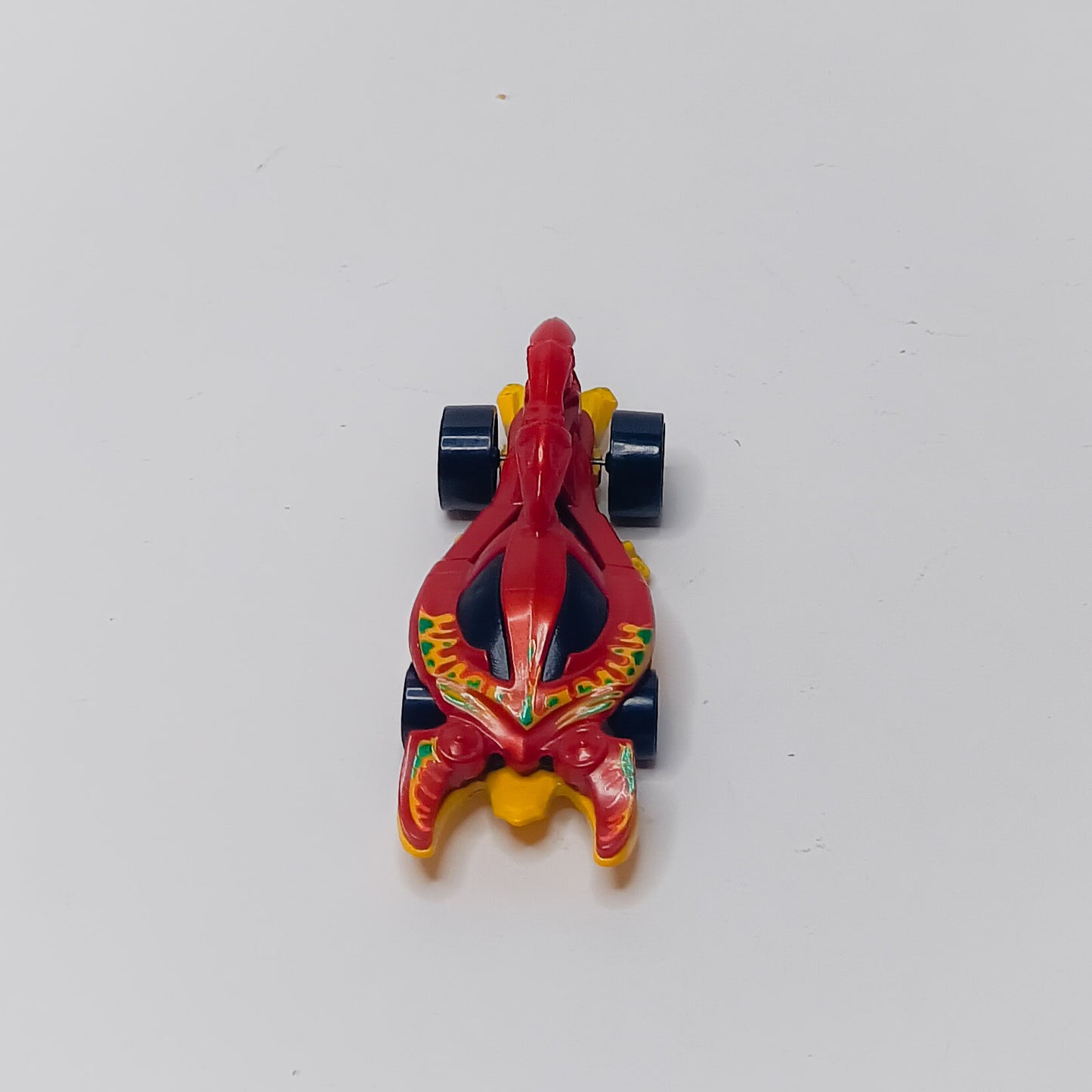 RED 2014 Hot Wheels SCORPEDO 52 - HW Imagination red and yellow loose