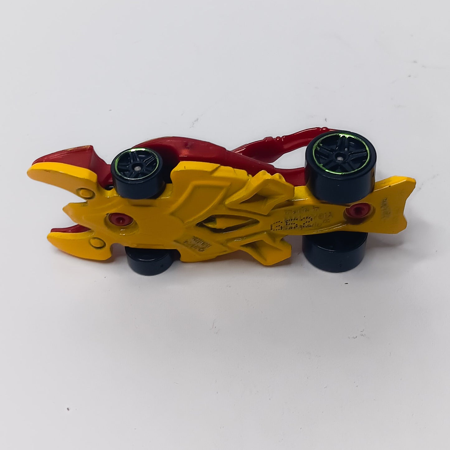 RED 2014 Hot Wheels SCORPEDO 52 - HW Imagination red and yellow loose