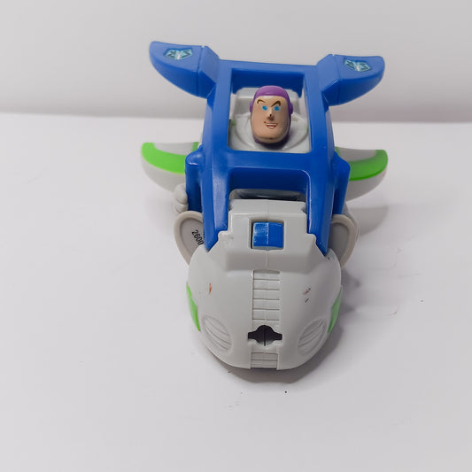 Mattel Frisher Price 2009 Toy Story Buzz Light Year Space Ship Figure 3” & 2.5”