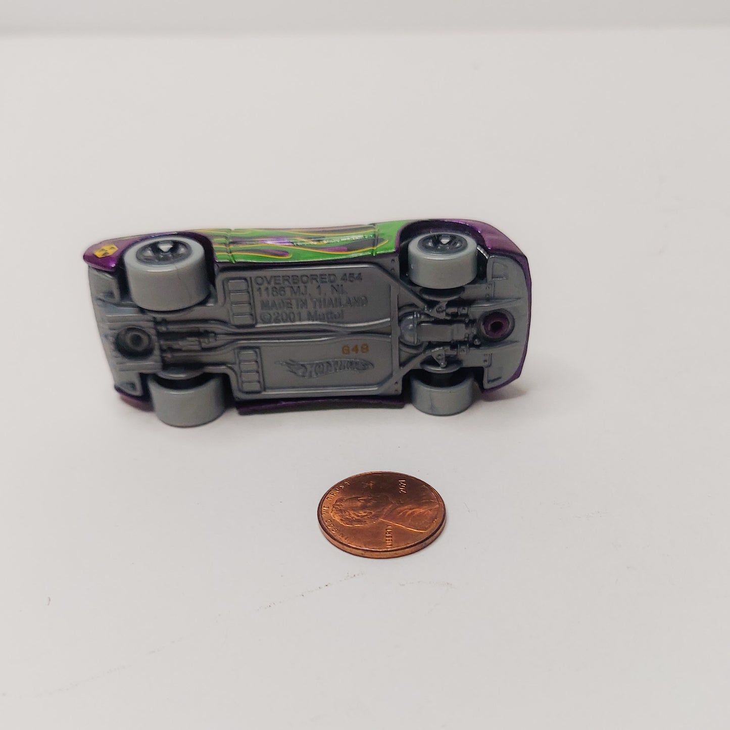 Hot Wheels Overbored 454 Purple Green