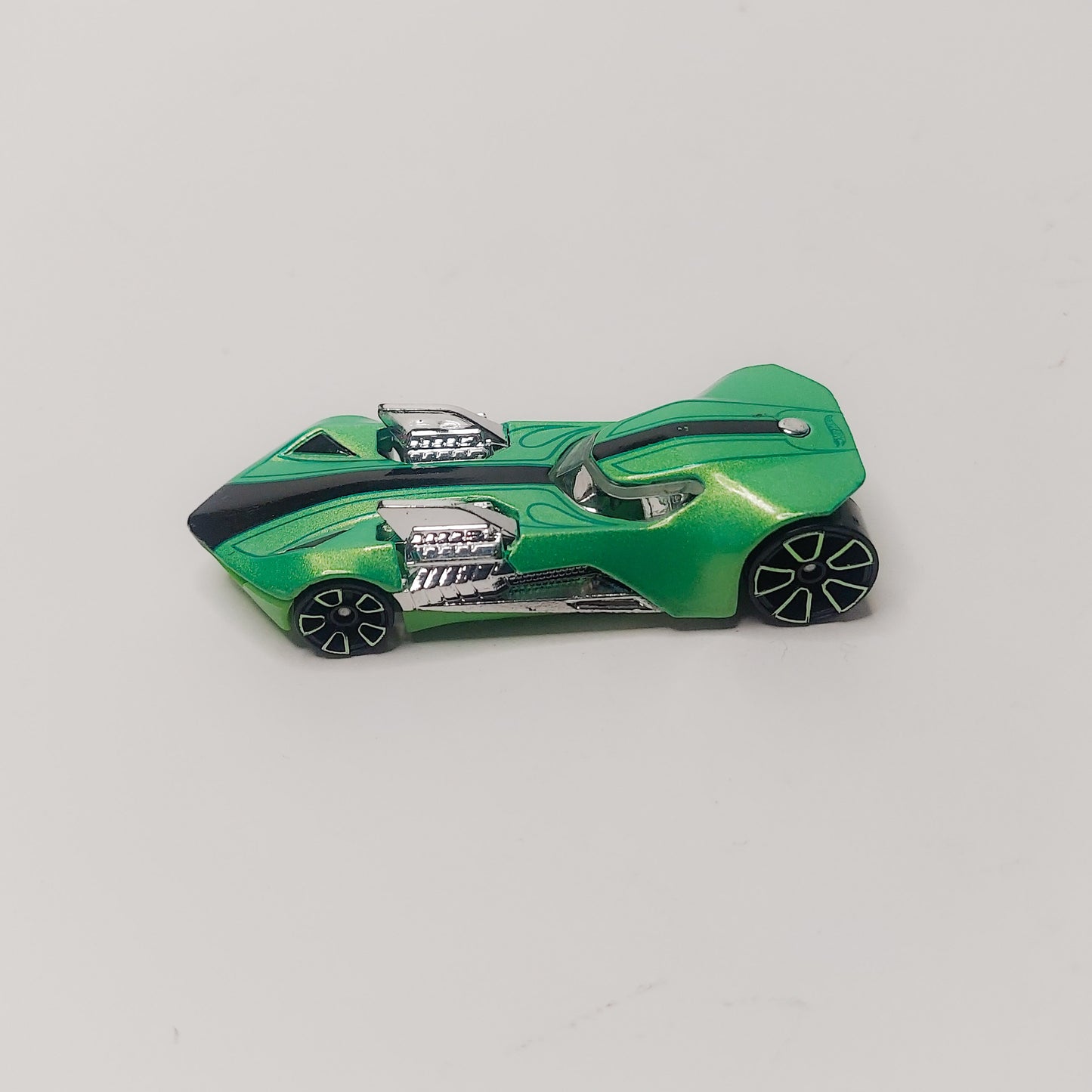 Hot Wheels Workshop Twin Mill III Lime Green Car Figure