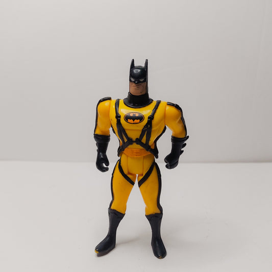 Vintage Batman Action Figure, 1993 Yellow Turbo Jet