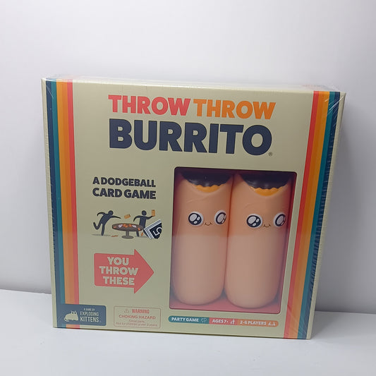 Throw Throw Burrito The Hilarious Dodgeball Card Game by Exploding Kittens