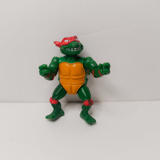 Vintage Teenage Mutant Ninja Turtle Back Fighting Raphael Action Figure 1989