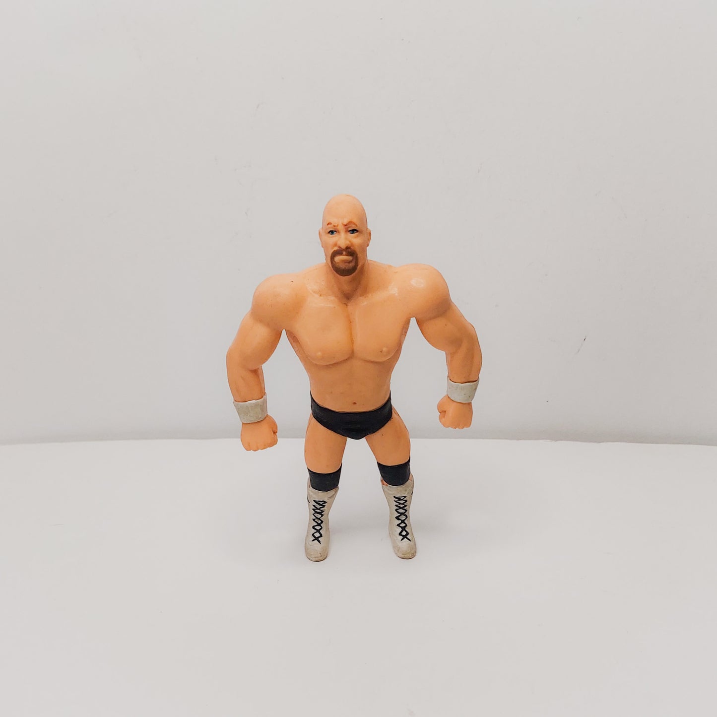 Stone Cold Steve Austin Justoys Bend Ems 5in. Wrestling Action Figure 1997 WWE WWF