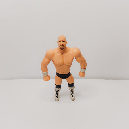Stone Cold Steve Austin Justoys Bend Ems 5in. Wrestling Action Figure 1997 WWE WWF