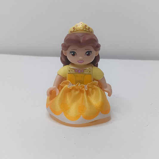 Lego Duplo Figure Belle w/ skirt (Beauty & Beast) Disney Princess