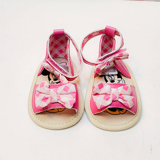 Disney Summer Children Infant Toddler Shoe Flat Bottom Lightweight Open Toe 0-3 month