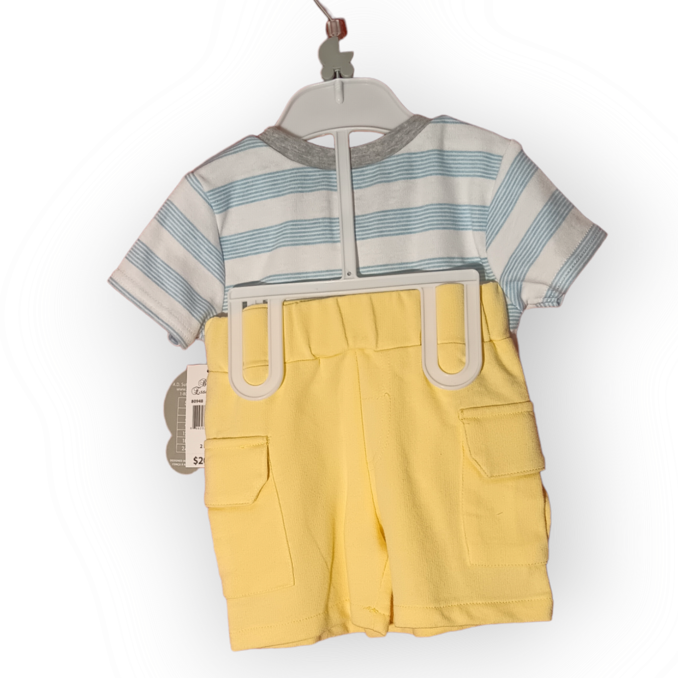 Baby Essentials Easter Shorts & Shirt - Size 12 Months
