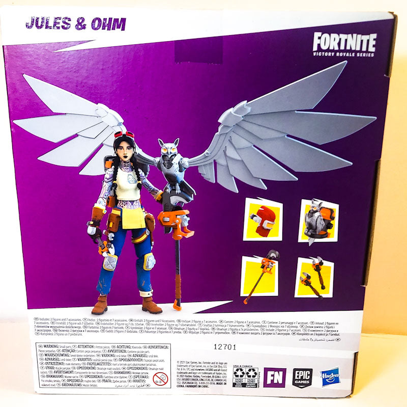 Fortnite Victory Royale Series: Jules and Ohm Deluxe Pack 6-Inch Collectible