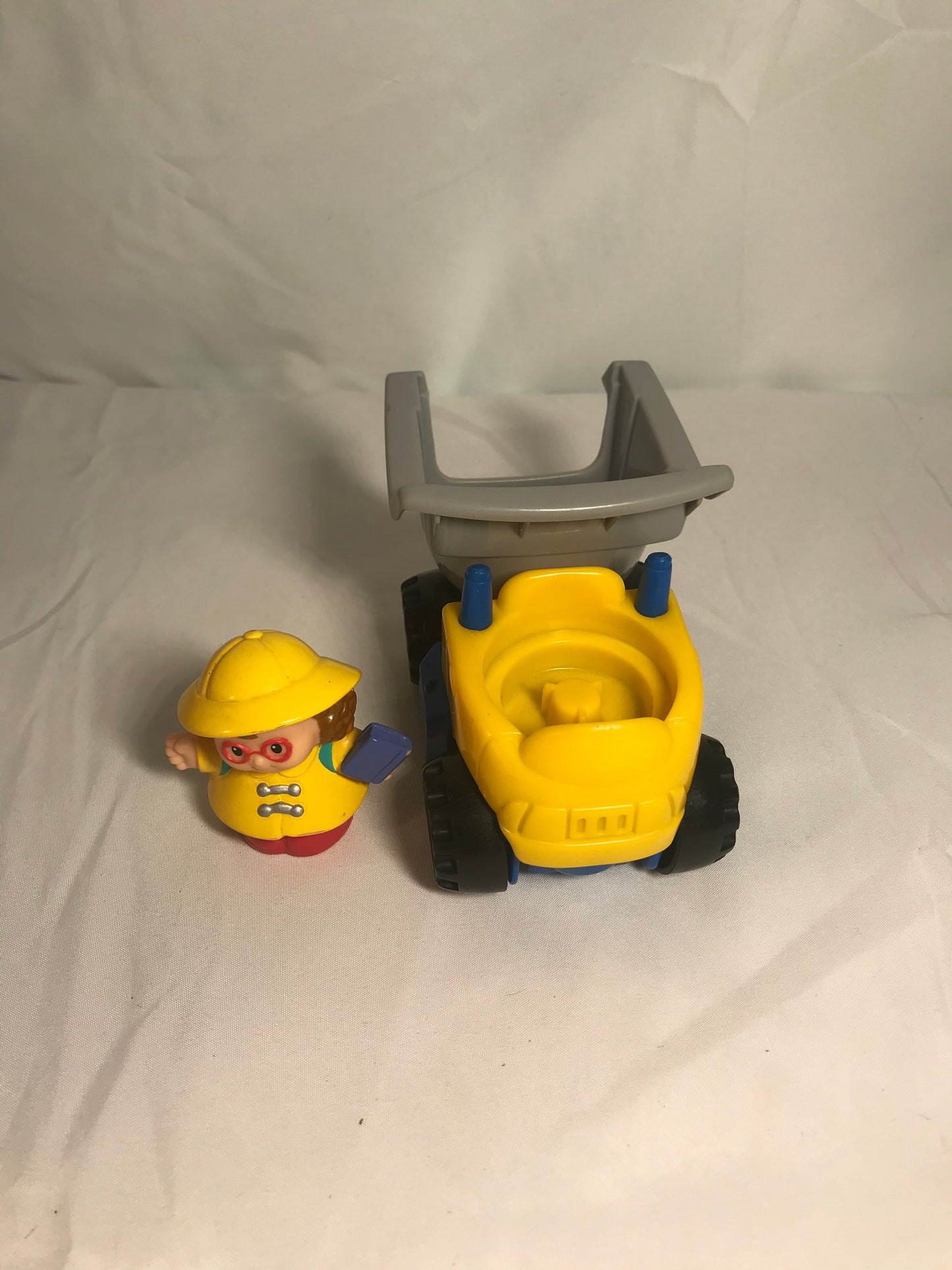 Fisher Price Little People "Maggie and Dump Truck" Toy