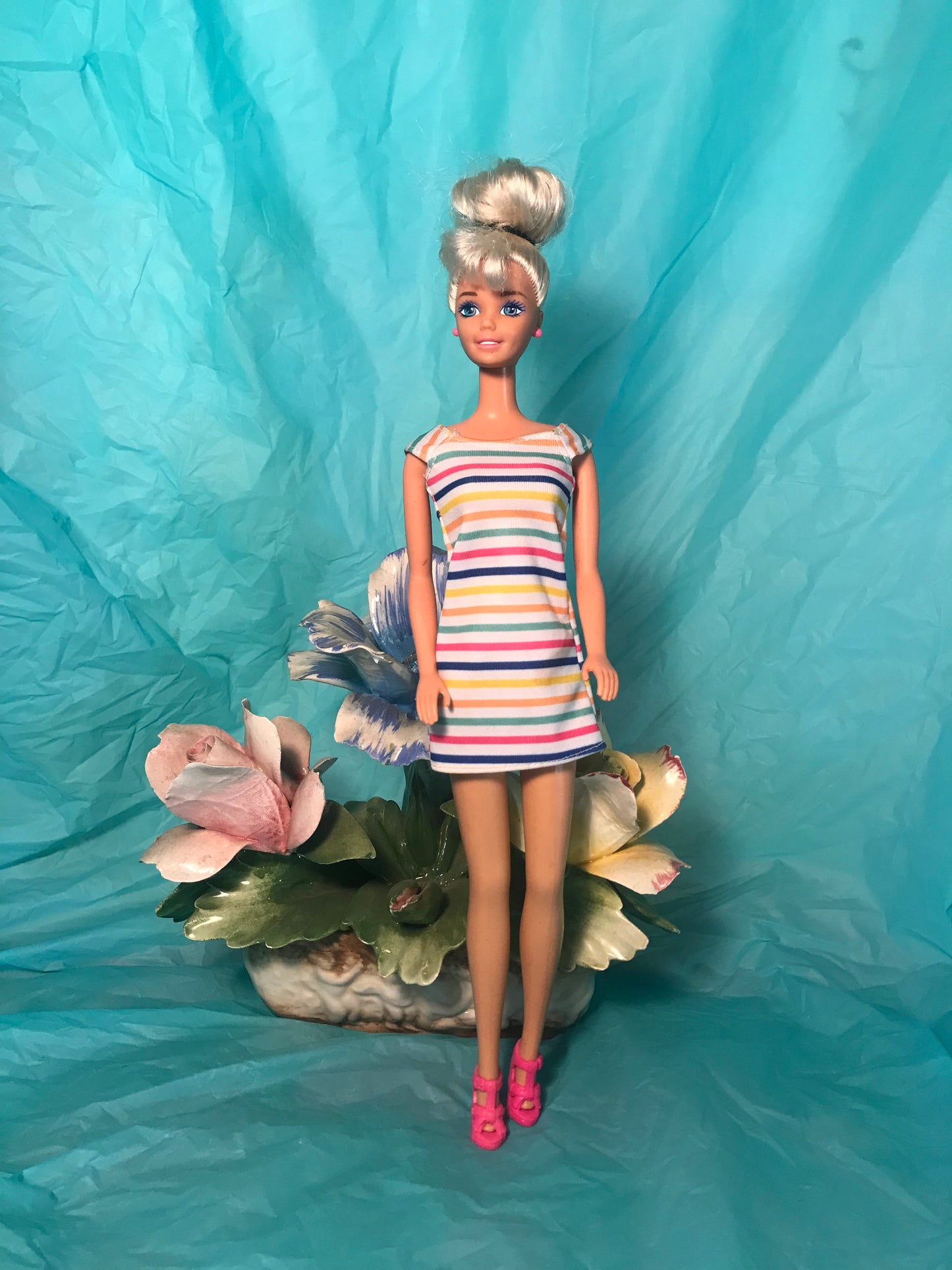 Vintage Barbie 1966 Twist and Turn Mattel China Doll Blonde
