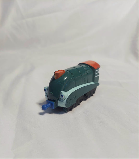 2010 Learning Curve Brands Toy Train Loccomotive Green