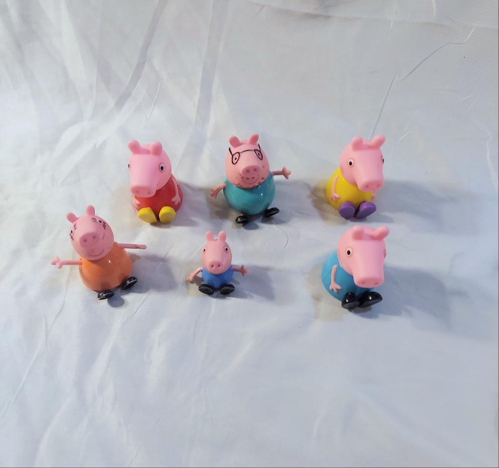 Peppa Pig figurine Lot of 6