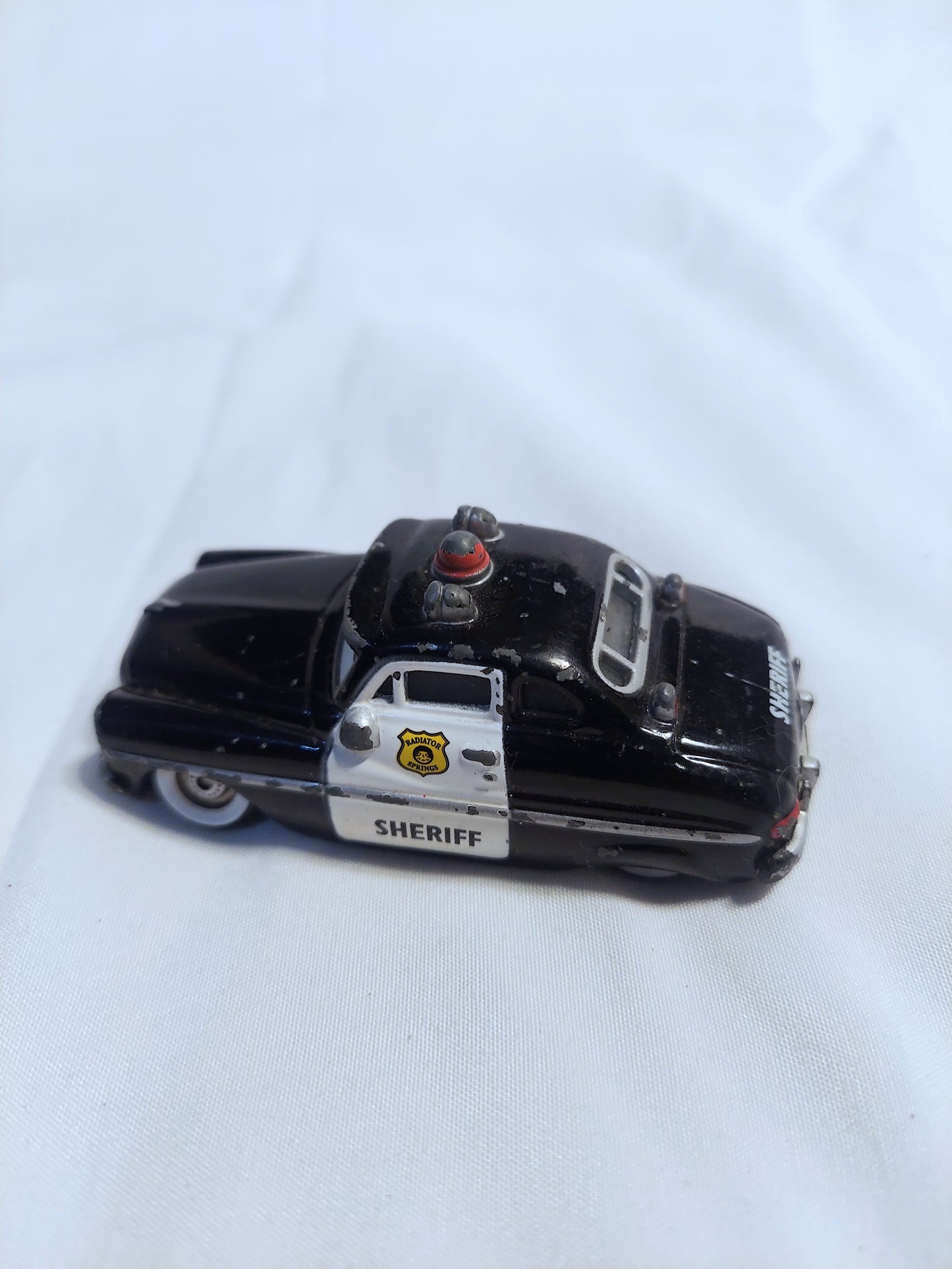 Disney Pixar Diecast Metal Cars Sheriff Police Cruiser Radiator Springs