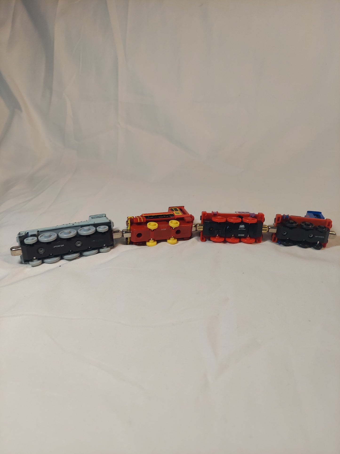 die cast Thomas and Friends Take-n-Play Victor, rosie, sir handel, spencer