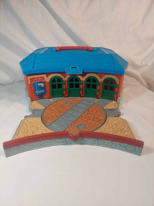 Thomas The Train & Friends Take Along Play Roundhouse Station Carry Case 2002