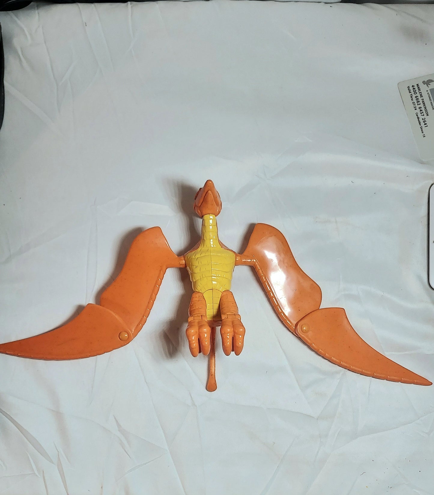 Fisher Price 2011 Dino Pterodactyl Dinosaur Orange Toy Figure Imaginext