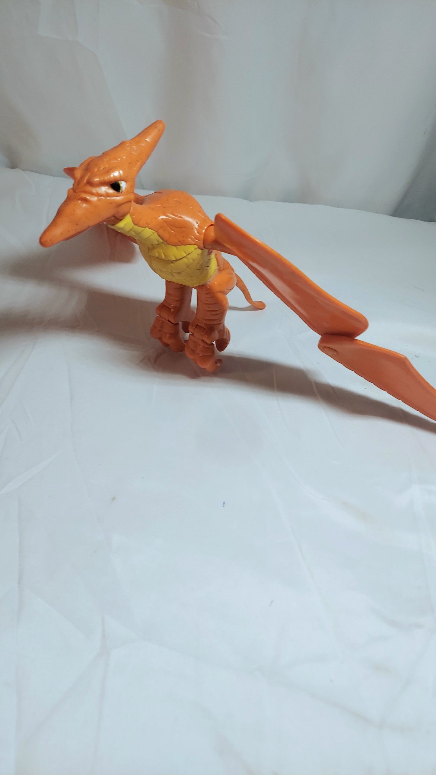 Fisher Price 2011 Dino Pterodactyl Dinosaur Orange Toy Figure Imaginext