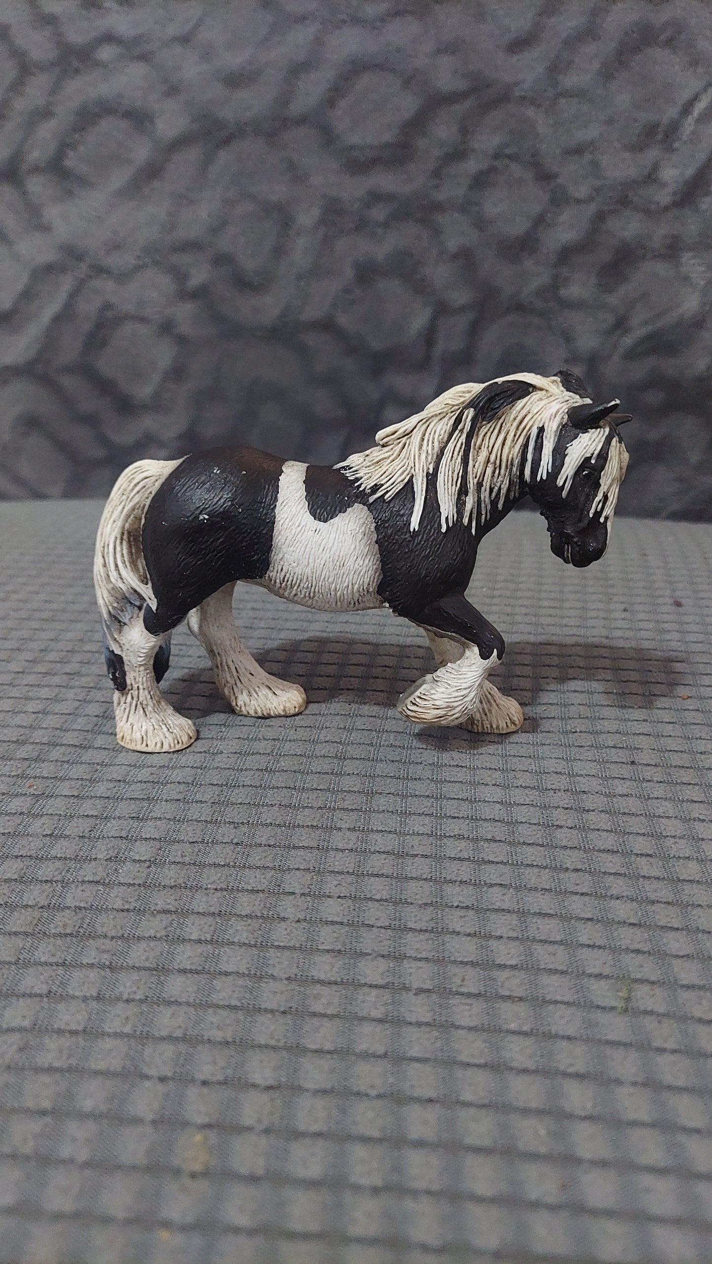 Schleich 13279 Irish TINKER MARE Black & White Clydesdale Horse (2003)