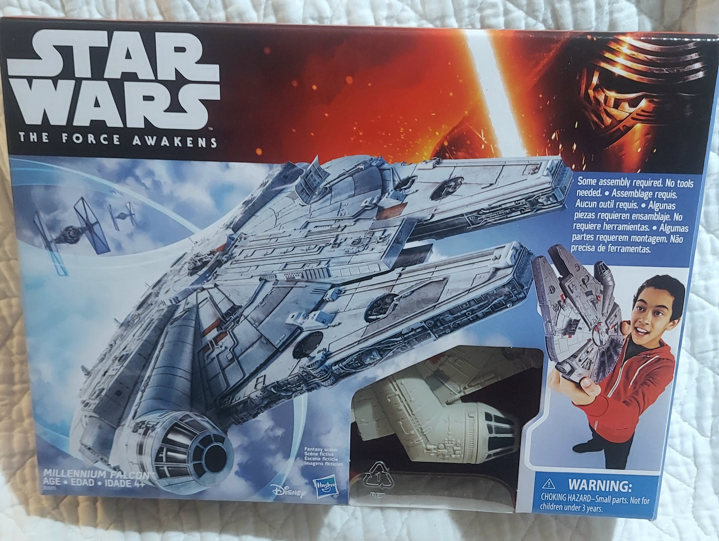 Star Wars Millennium Falcon "The Force Awakens" Collectible by Disney Hasbro