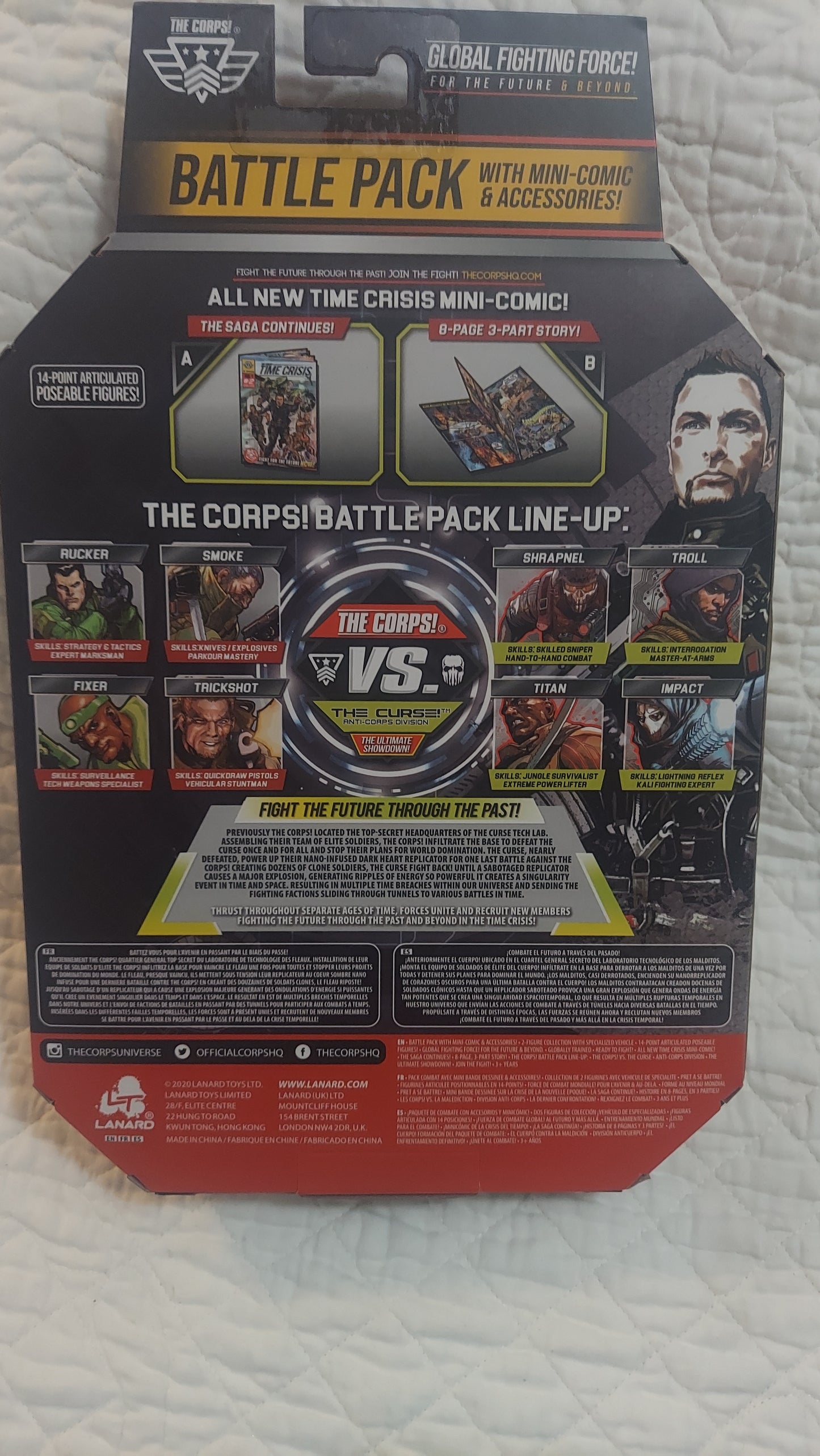 The Corps! Battle Pack with Fixer vs Titan & Motorcycle Poseable Figures NEW!