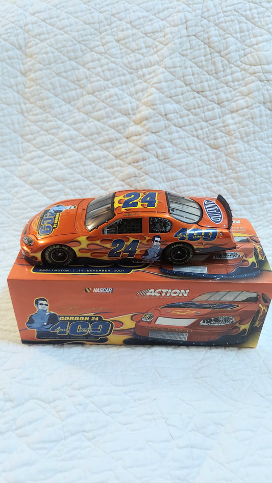 JEFF GORDON 2004 DUPONT 400TH START 1/24 ACTION DIECAST CAR 1/4,008