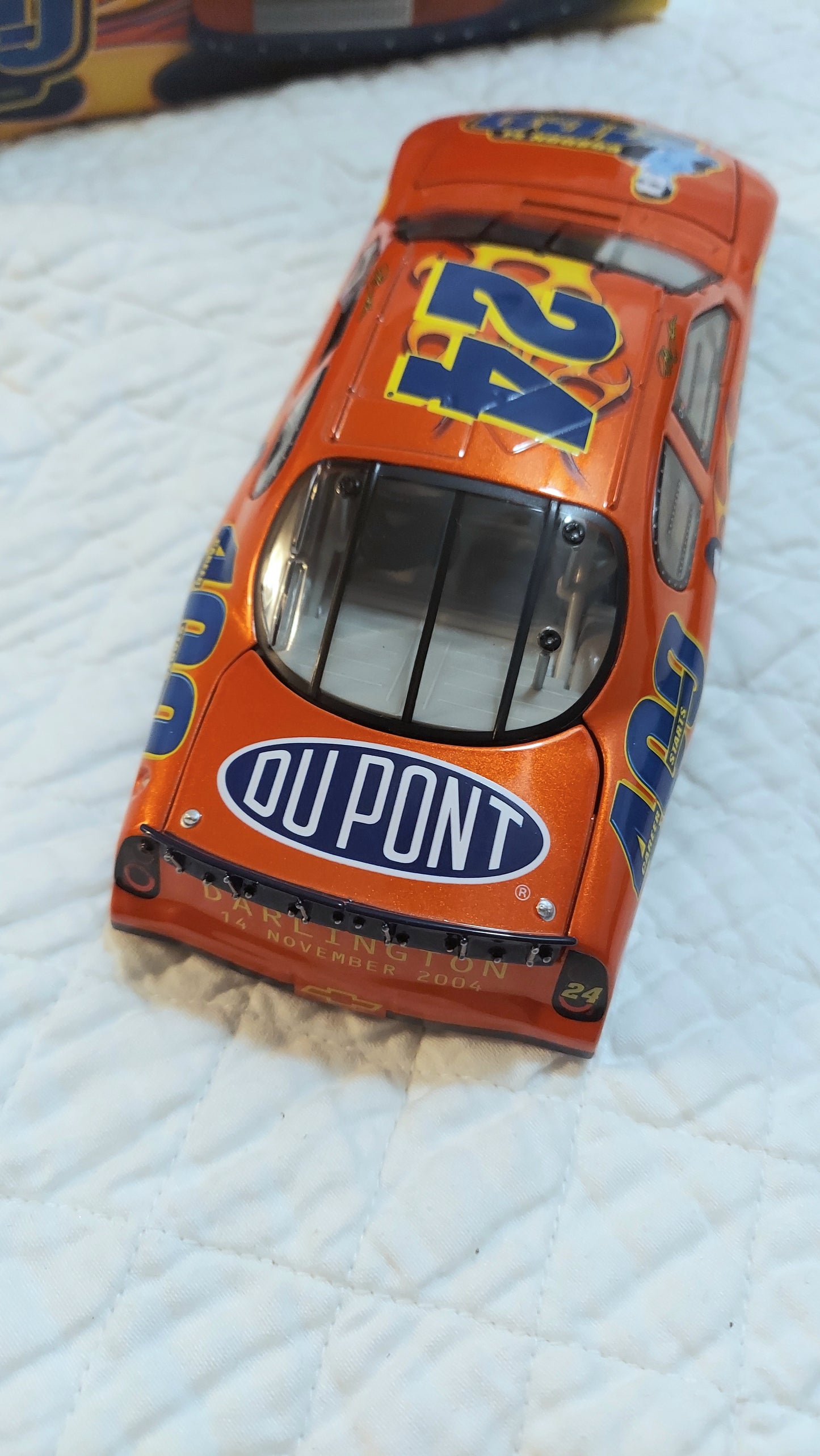 JEFF GORDON 2004 DUPONT 400TH START 1/24 ACTION DIECAST CAR 1/4,008