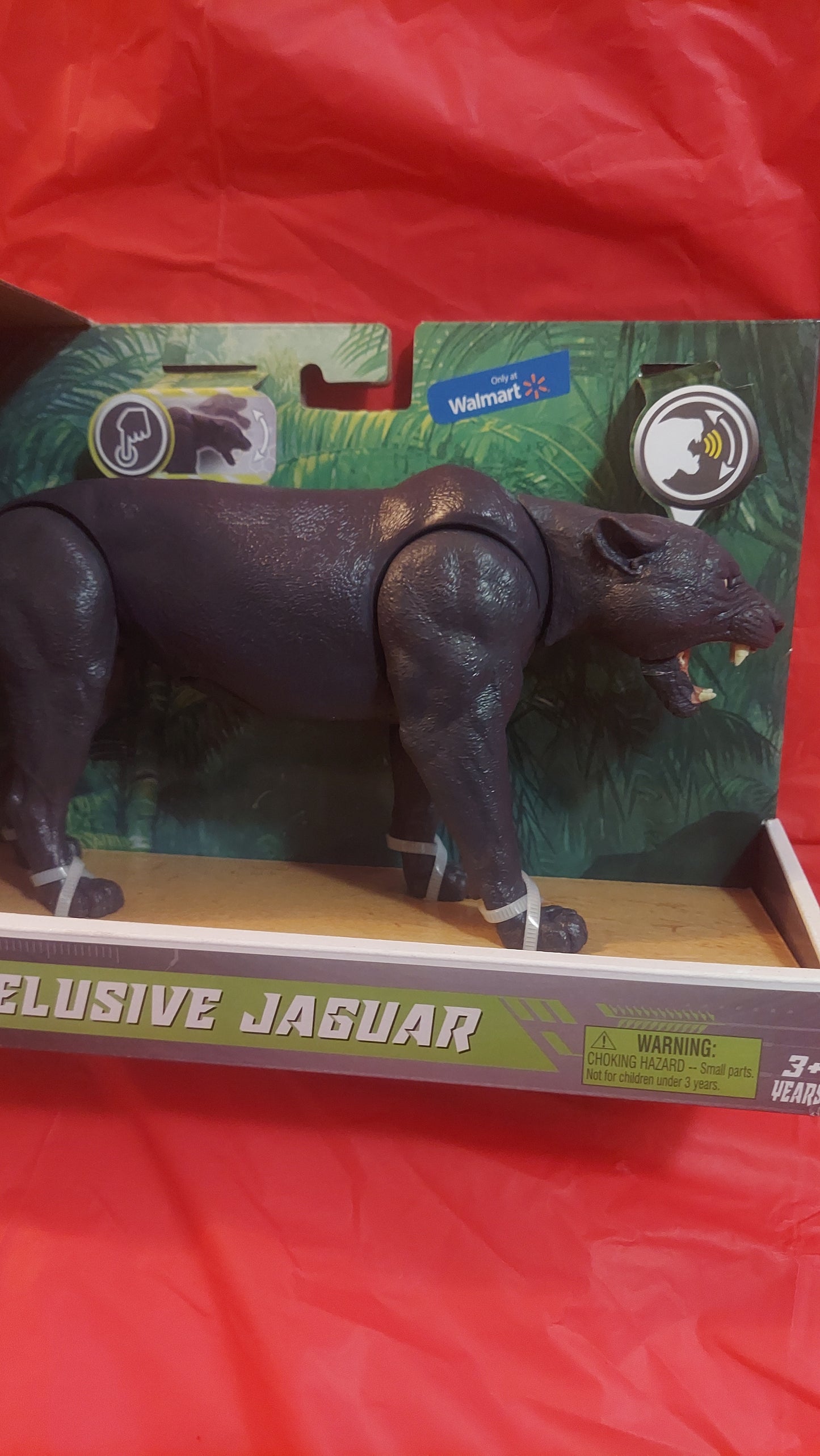 Lanard Jumanji Elusive Jaguar Figure With Realistic Sound & Head Movement