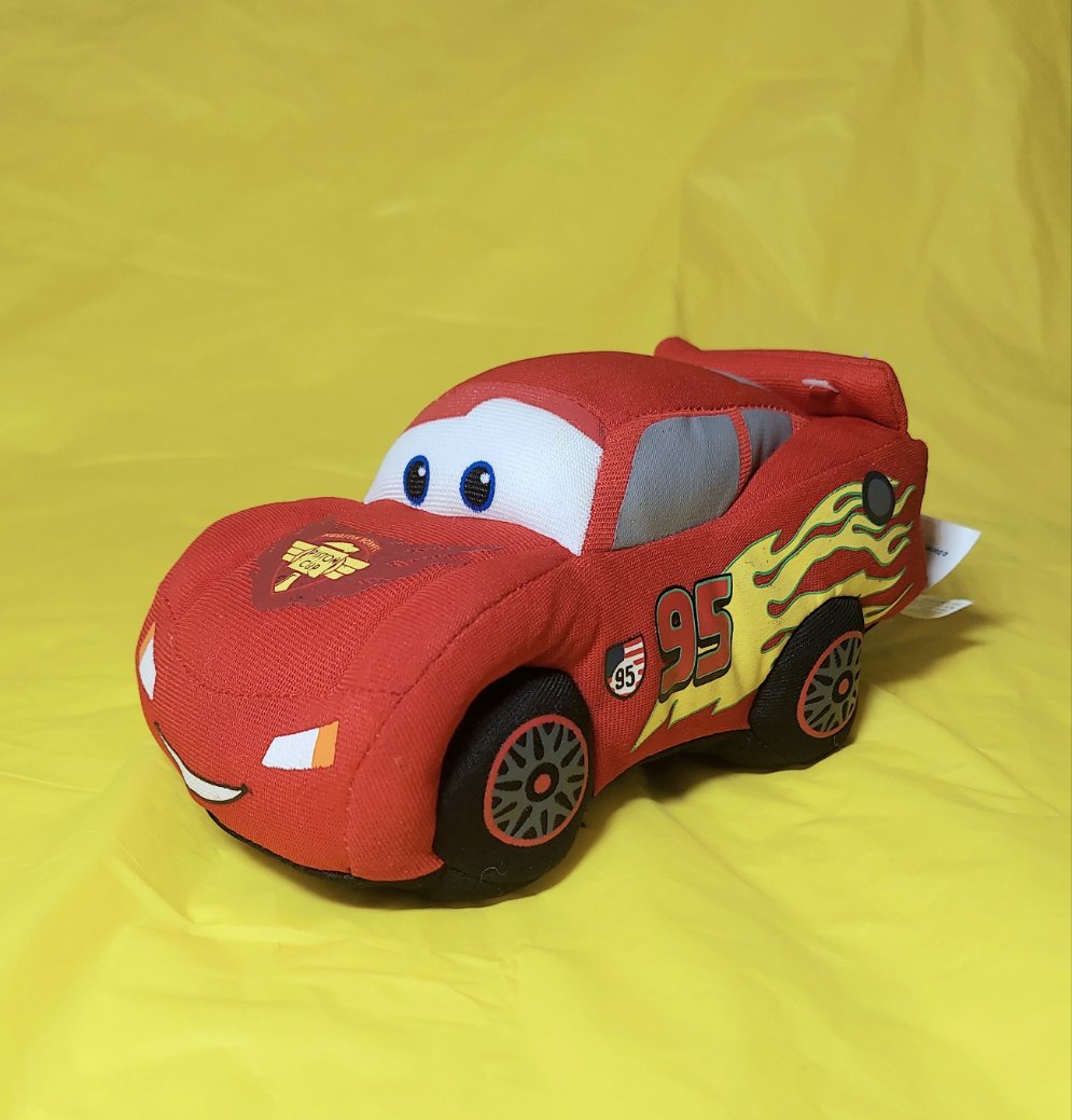 Disney Pixar Lightning Mcqueen hudson hornet piston cup plushy