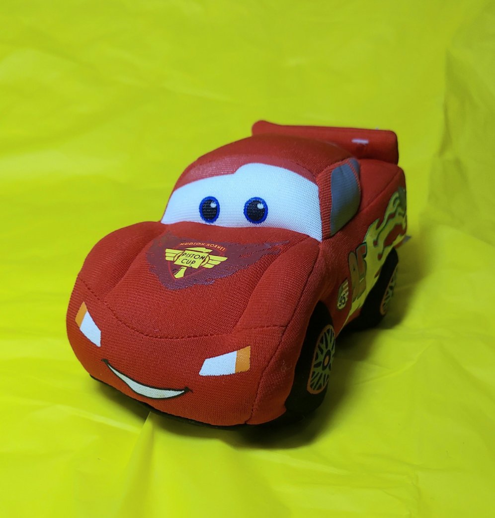 Disney Pixar Lightning Mcqueen hudson hornet piston cup plushy