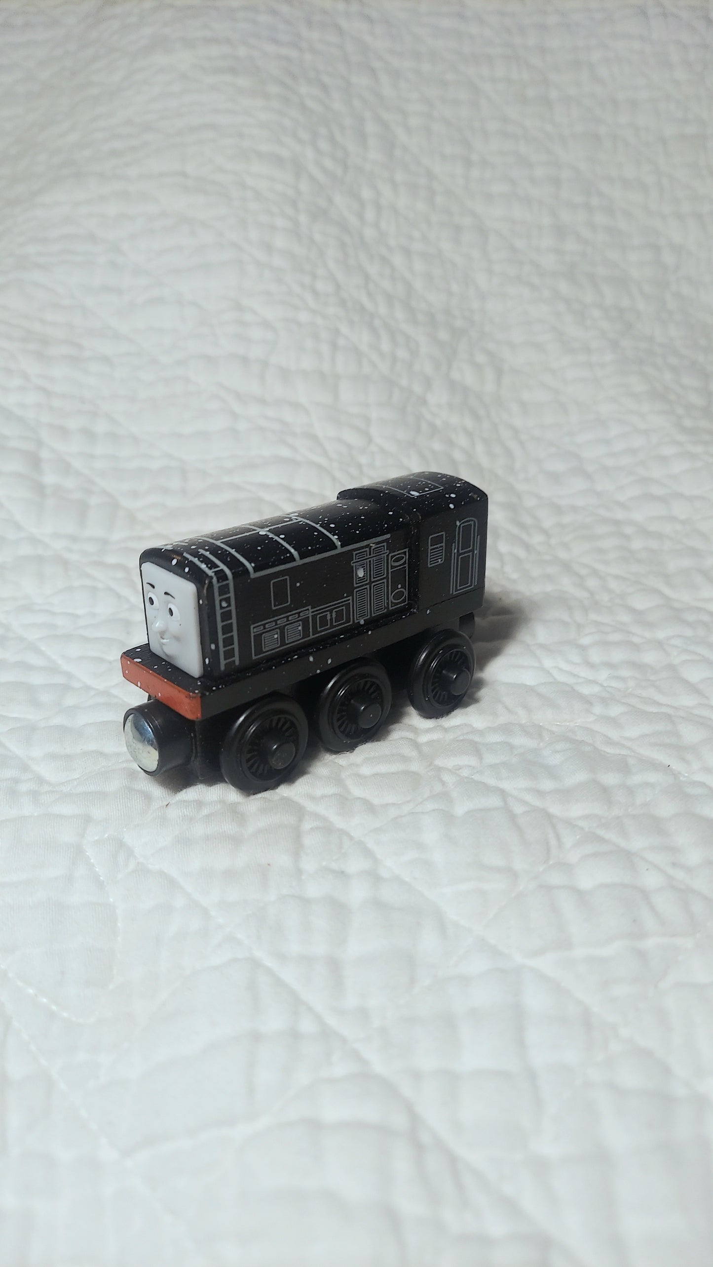 THOMAS & FRIENDS WOODEN RAILWAY "Snow Storm Diesel" Wood TRAIN