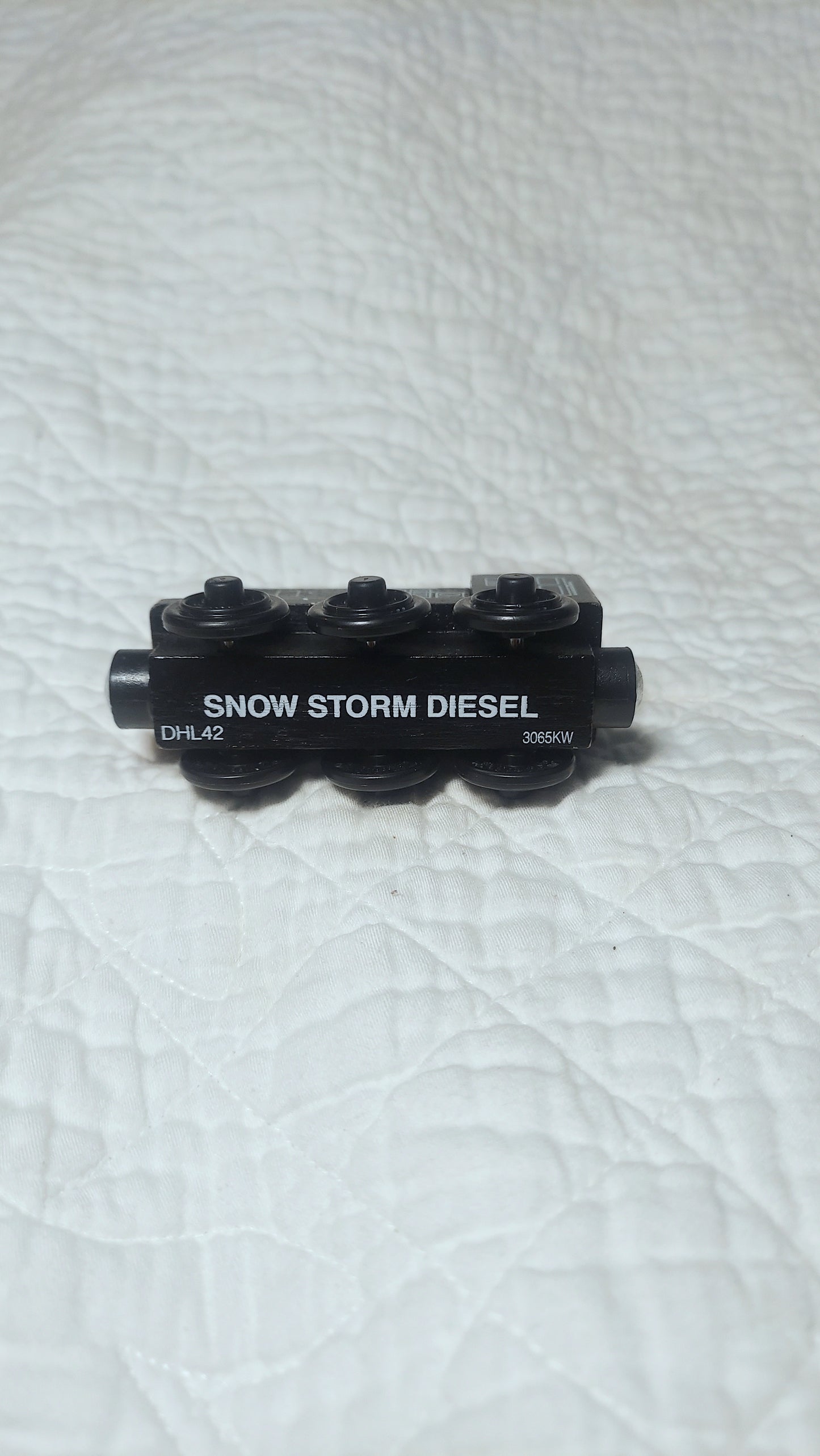 THOMAS & FRIENDS WOODEN RAILWAY "Snow Storm Diesel" Wood TRAIN