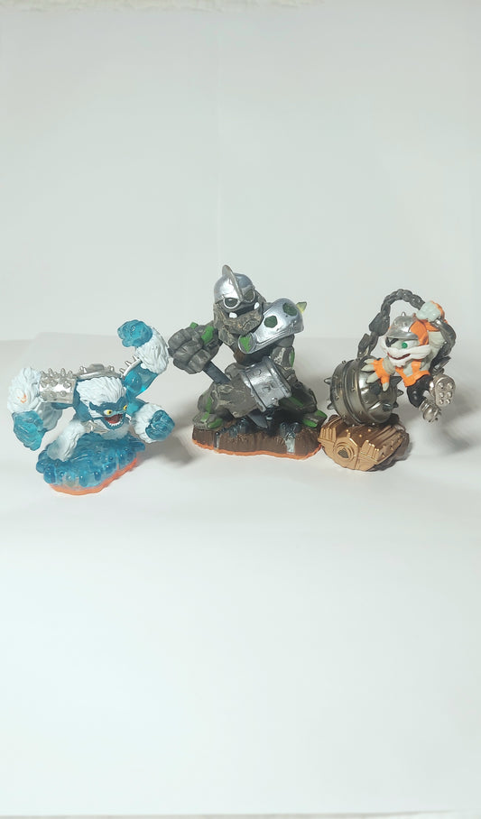 SkyLanders Slam Bam, Crusher, Smash Hit Lot