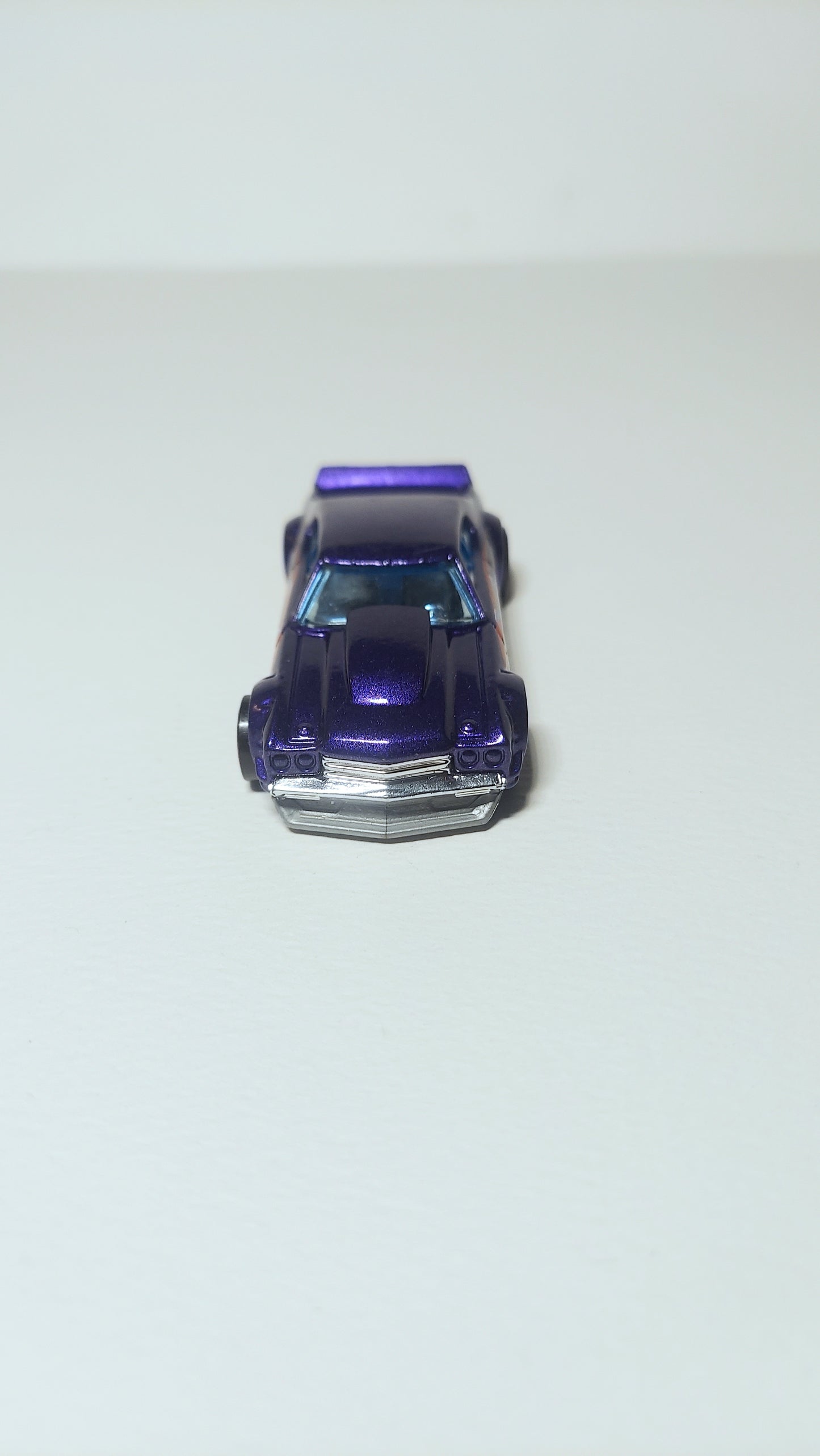 HOT WHEELS 1970 CHEVY CHEVELLE SS LOOSE DIORAMA #202 PURPLE SUMMIT RACING